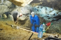 Excavating the cave at Kroczyce – end of season 2013