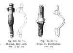 Fig. 2. Scandinavian equal-armed brooches (N. Åberg, Den nordiska folkvandringstidens kronologi, Stockholm 1924, Fig. 127–130).