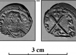 Fig. 3. Łódź, woj. łódzkie, Poland. Decanummium of Justin II; Carthage; 565/566 (Photo M. Wołoszyn).