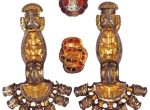 Fig. 2. Matching brooches from a Langobard grave, cemetery at ? Hungarian Kajdacs, in Pannonia (M. Hegewisch 2009).