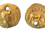 Fig. 2. Gold coin struck by Goths with a die stolen in AD 262 from colonial mint in Alexandria Troas in Asia Minor, private collection, photo after Gorny & H.-C. von Mosch, Giessener Münzhandlung, Auktion 126, München (14.10.2003), Nr 1818.