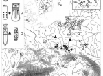 Mapa 1. Występowanie okuć języczkowatych z późnego okresu rzymskiego i wczesnego okresu wędrówek ludów (R. Madyda-Legutko 2011).
