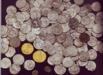 Fig. 4. Roman coins from Sorte Muld, National Museum in Copenhagen (from Ch. Adamsen et alii 2009).