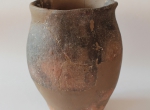 Fig. 5. Early Slav pottery vessels – Prague type pottery from the settlement in Krakow Nowa Huta Mogiła (phot. by A. Susuł)