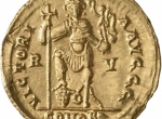 Fig. 6. Valentinian III solidus (reverse) http://www.smb.museum/ikmk/object.php?id=18200420