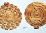 Fot. 2. Velp, medalion Galii Placydii bity w Rawennie w latach 426-430, Rijksmuseum Het Koninklijk Penningkabinet, Leiden (Bursche 1998, tabl. I).