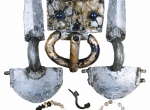 Fig. 1. Contents of a Visigoth grave from the cemetery at Duratón.