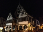 Photo 4. Paderborn, the Town Hall by night.