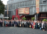 Photo 5. Conference participants before the entrance to “Credo” exhibition.