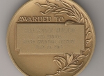 Photo 4. Reverse of the Henry Grunthal medal