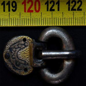 Gilded silver buckle, Międzybórz, district Oleśnica (© AB)